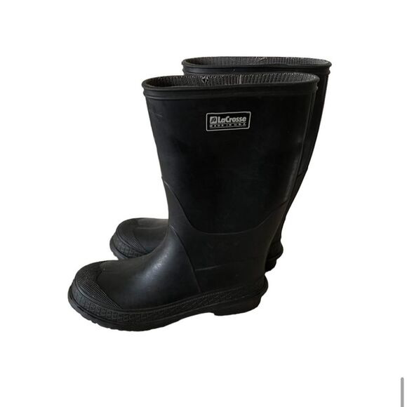 Lacrosse kids black rubber rain boots Sz
13 - Picture 13 of 13
